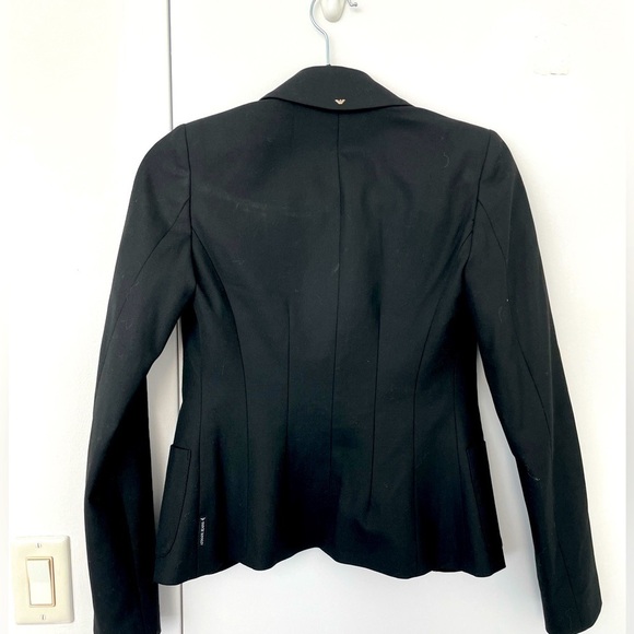 Armani jeans classic black blazer jacket - Picture 2 of 5